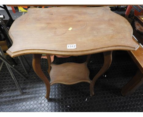 Occasional Table with Shelf Under 