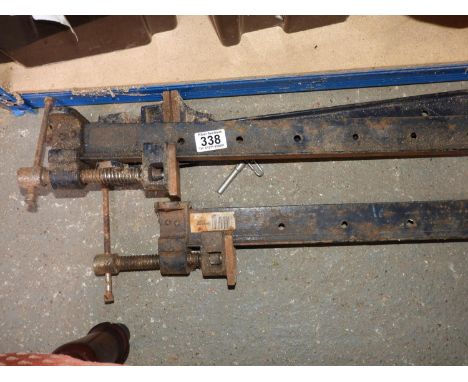 3x Sash Clamps 