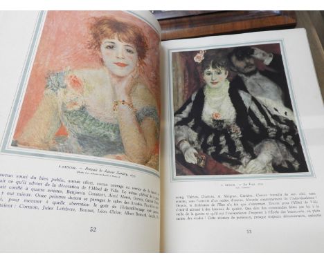 2x Vintage Books of French Paintings 