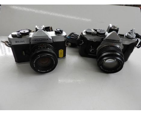 Olympus and Fugica Camera 