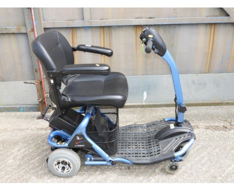 Euro Electric Mobility Scooter with Key and Charger - In Good Working Order