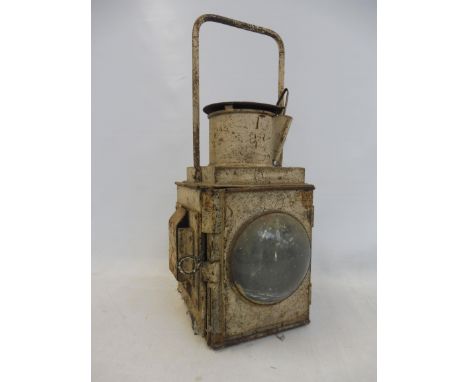 A British Rail hand held lamp.