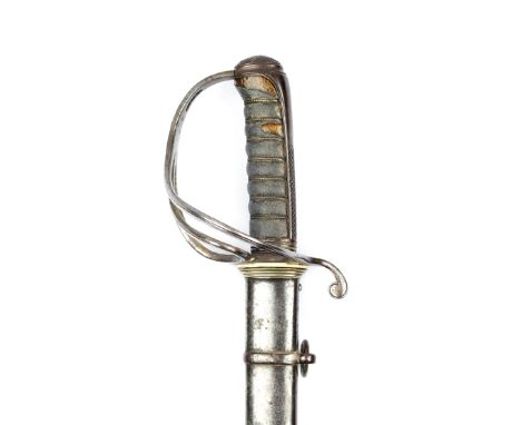 21st Hussars 1822 pattern officer’s sabre by Henry Wilkinson (23282), the 87.5cm bright blade with single fuller, etched with