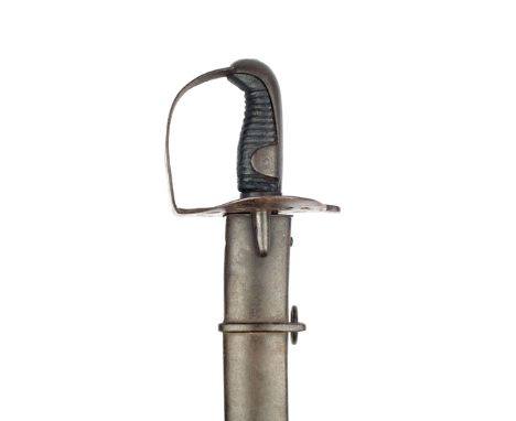 Royal Horse Artillery Special Pattern 1796 Pattern Light Cavalry Sabre, 81.5cm sharply curved blade, regulation uncut disc hi