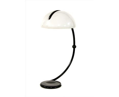 A 'Serpente' floor lamp, designed by Elio Martinelli, 121cm high