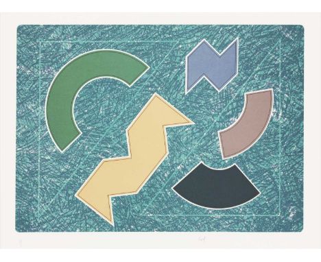*Gordon House (1932-2005) UNTITLED Two etchings, proof print, signed in pencil with initials 39.5 x 43cm paper size, unframed