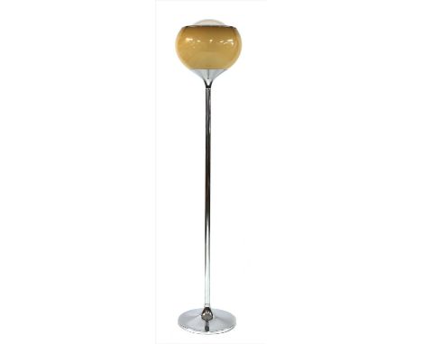 A modern standard lamp, in the style of Harvey Guzzini, 168cm high
