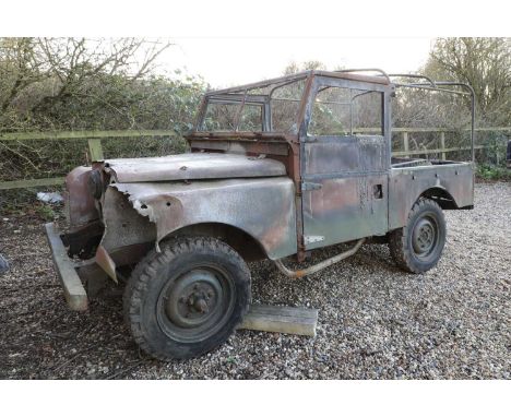 1956 Land Rover Series One 86in Registration Number: MHJ 755 Chassis Number: 170603087 Engine Number: 1706**** First register