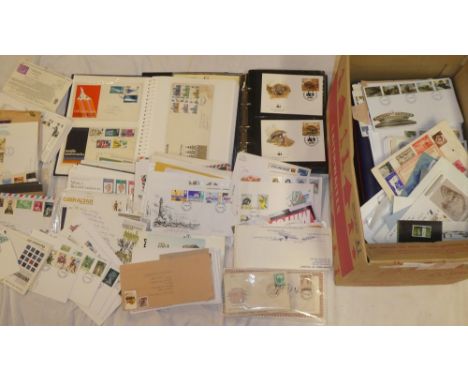 A large selection of over 600 GB and World first day covers