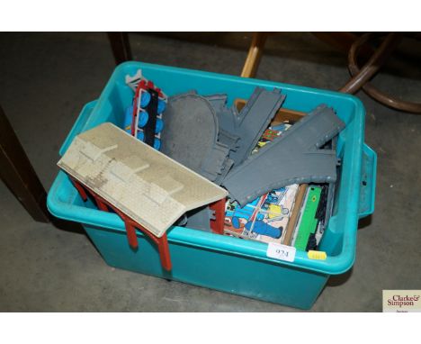 A quantity of various Thomas the Tank Engine model railway