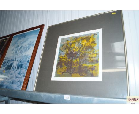 A pencil signed limited edition print "The Ashdown"