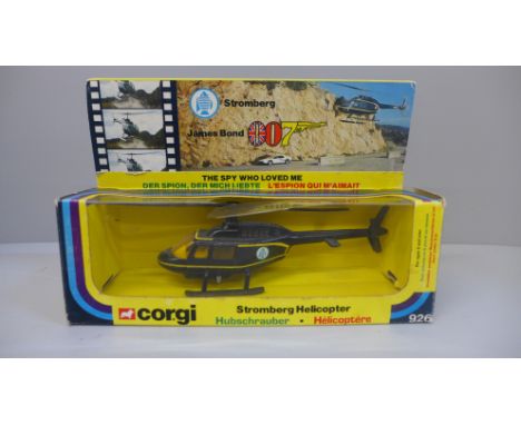 A Corgi Toys James Bond The Spy Who Loved Me Stromberg Helicopter, boxed 