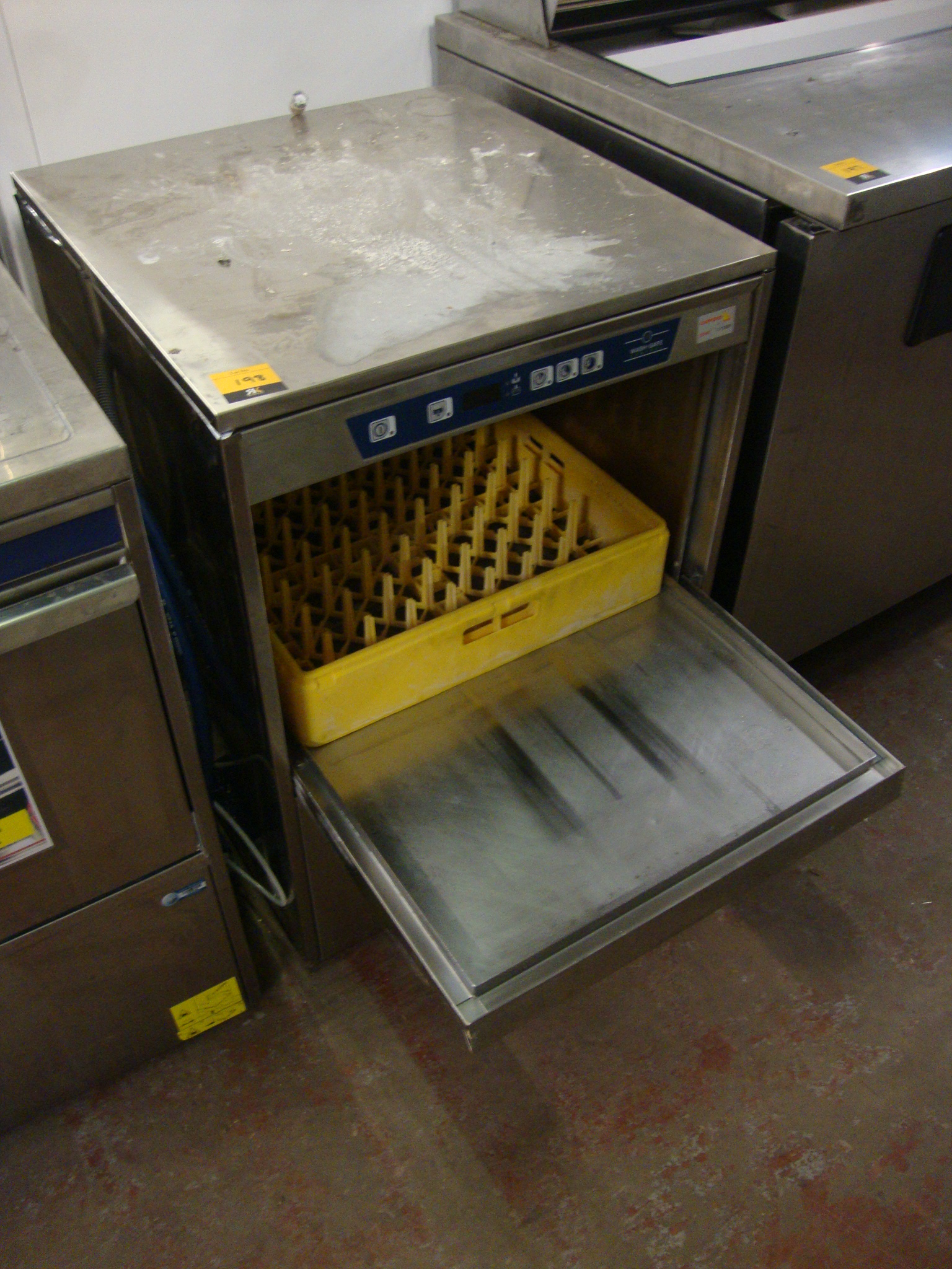 Electrolux Wash Safe model EUCA1WSG control stainless steel glass