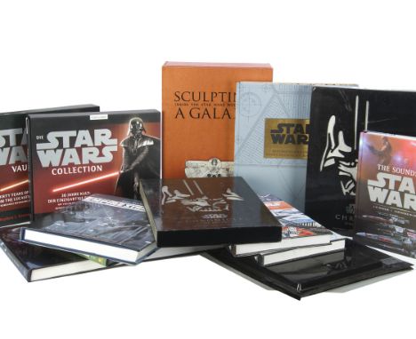 Star Wars Books, including The Star Wars Vault by Sansweet, The Making Of The ESB by Rinzler, The Art Of Rogue One by Kushins