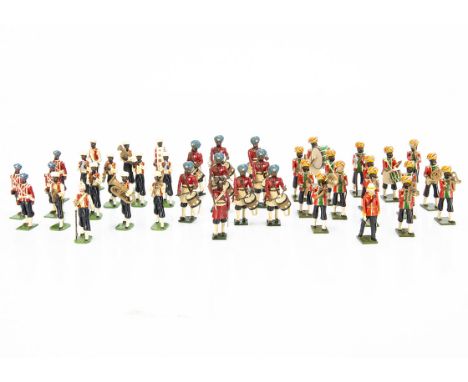 Various Indian Army bands comprising Ducal 12pce Band of the West Indian Regt, Tradition Indian Army Drummers (9pce inc Drum 