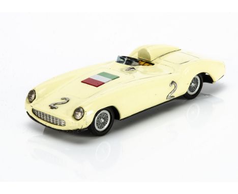 A Bandai Automobiles Of The World Series Ferrari 813 No 790, tinplate friction drive model, cream body, RN2, Italian flag to 