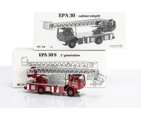 CEF 1:43 Renault EPA 30S Fire Engine Ref.373, Renault EPA 30 Fire Engine, in original boxes, E, boxes G-VG (2)