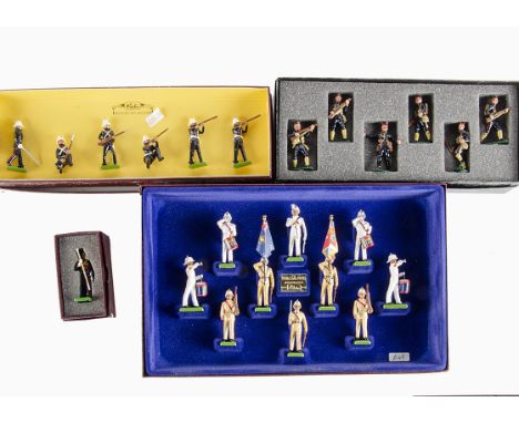 Britains New Metal and Premier by Charles Biggs Marines sets comprising 10pce Royal Marines Jamaica 1955 Tercentenary Celebra