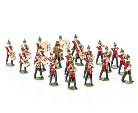 Ducal 24 pce Light Infantry Band,  VG,