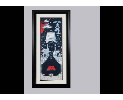 Star Wars 'The Empire Strikes Back' Serigraph by Eric Tan, fine art serigraph, exclusive release by Disney Store, limited edi