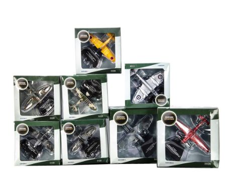 Oxford Aviation Front Line Fighters 1:72 Scale Aircraft, a boxed group of eight WWII and later aircraft AC090 Focke Wulf, AC0