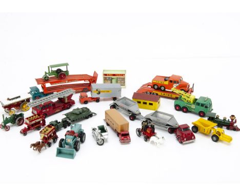 Matchbox Toys, including Major Packs M3 Tank Transporter, M7 Thames Trader Cattle Truck, M2 Bedford Tractor &amp; York Traile