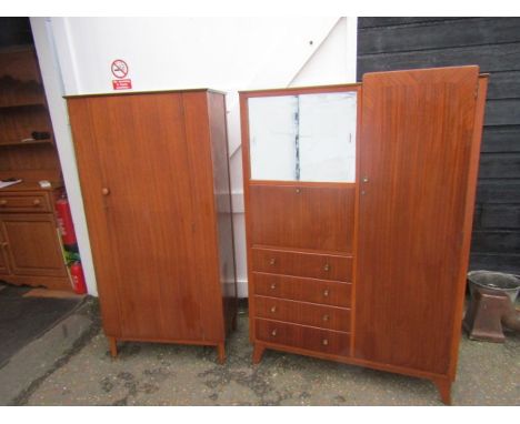 2 Mid century Lebus wardrobes&nbsp;
