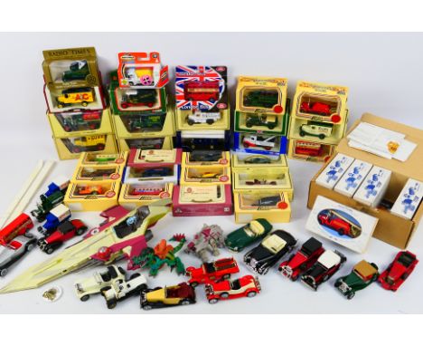 Matchbox - Lledo - A collection of vehicles including Talbot van in Lipton's Tea livery # Y-5, Ford Model T tanker in BP live