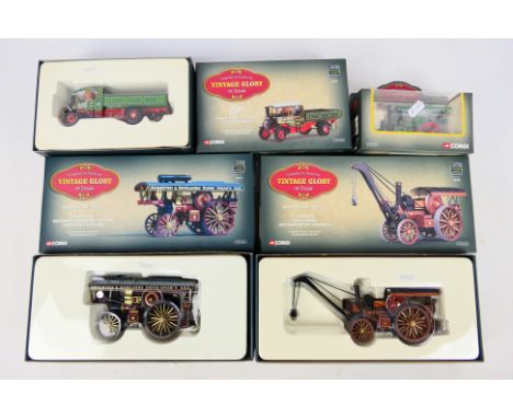 Corgi Vintage Glory of Steam  - Four boxed Corgi vehicles to include three 1:50 scale Limited Edition diecast model vehicles 