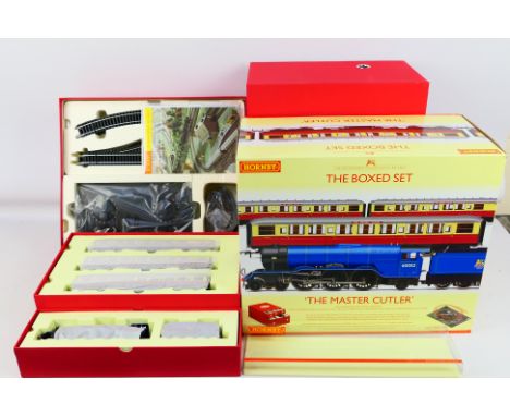 Hornby - A OO scale premier train set R1074 The Master Cutler Boxed Set containing Class A3 4-6-2 60052 Prince Palatine with 
