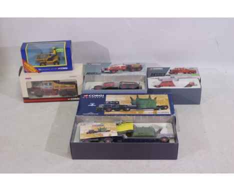 Corgi - 5 x boxed Corgi die-cast model trucks/vehicles in mostly 1:50 scale - Lot includes a limited edition #CC12308 'Kaye G