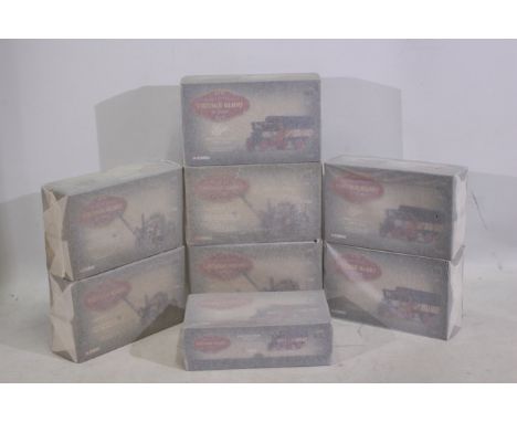 Corgi - 2 x ex-shop stock trade boxes containing 8 x limited edition die-cast models from the Corgi 'Vintage Glory of Steam' 
