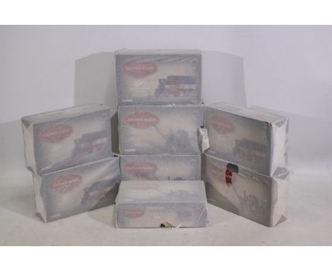 Corgi - 2 x ex-shop stock trade boxes containing 8 x limited edition die-cast models from the Corgi 'Vintage Glory of Steam' 