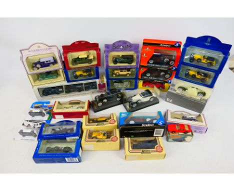 Solido - Hot Wheels - Lledo - Matchbox - A group of boxed models including Bentley Blower 4.5 Litre # SL46003, Rolls Royce Mo