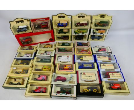 Lledo  - A boxed collection of approx 40 diecast model vehicles predominately from Lledo. Lot includes Lledo #DG016047 Eddie 