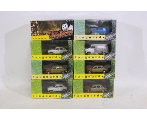 Lledo - Vanguards - Hidden Treasures - Bay Racers - 8 x boxed 1:43 scale Lledo Vanguards die-cast model vehicles. Lot include