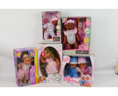 Mattel - John Adams - A boxed group of five boxed dolls in a variety of sizes including a John Adams Limited Edition Tiny Tea