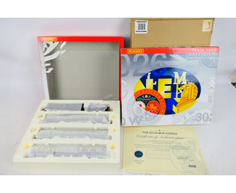 Hornby - A boxed R2308M The Excalibur Express Train Pack. Item appears to be in excellent condition with its limited edition 