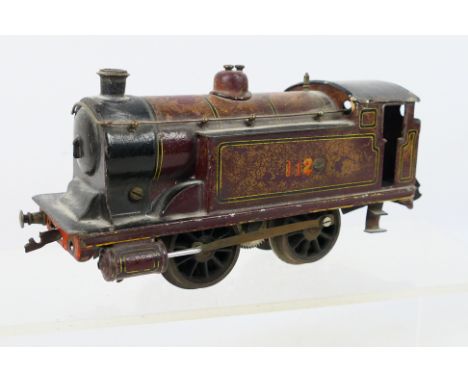Bing - Bassett Lowke - An O gauge electric 0-4-0 tank engine number 112. Unmarked but believed to be by Bing for Bassett Lowk