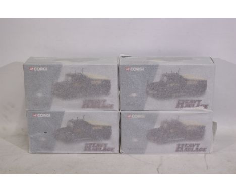 Corgi - Heavy Haulage - 4 x boxed limited edition 1:50 scale Corgi Heavy Haulage die-cast model trucks - The model is #CC1230