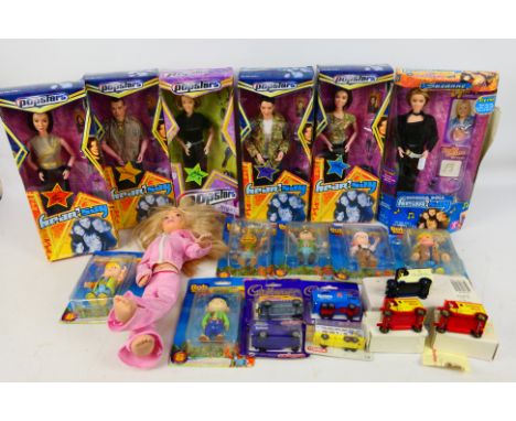 Character Options - Majorette - Mattel - A selection of toys to include a full set of 6 unopened blister packs of Bob the Bui
