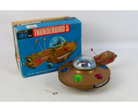 Rosenthal - Thunderbirds - A boxed JR21 branded battery powered Thunderbird 5 # 507. The model appears in Very Good condition