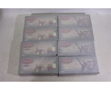 Corgi - 2 x ex-shop stock trade boxes containing 7 x limited edition 1:50 scale die-cast models from the Corgi 'Vintage Glory