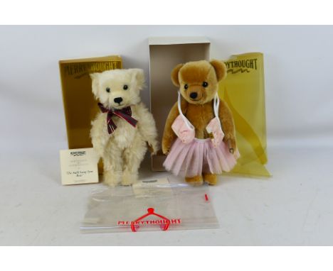 MerryThought - Two boxed MerryThought Limited Edition Bears with certificates: "Auld Lang Syne" 1999 (swing tag states 109 of