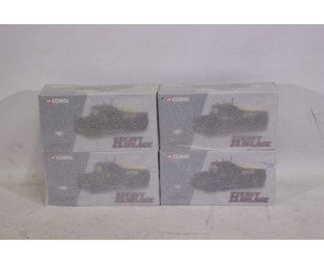 Corgi - Heavy Haulage - 4 x boxed limited edition 1:50 scale Corgi Heavy Haulage die-cast model trucks - The model is #CC1230