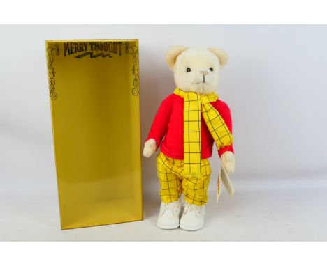 MerryThought - A boxed Special Edition Merrythought Rupert the Bear, limited by license. with certify swing tag showing issue