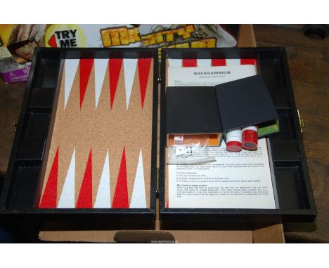 A Backgammon game (as new).