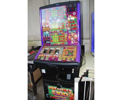 A "Hotshots" slot reflex gaming machine.