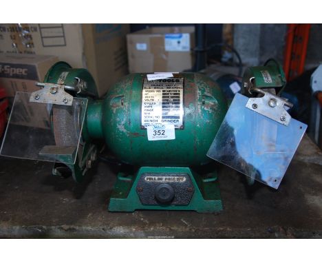 A "Nu tool" bench grinder  (working at time of lotting).