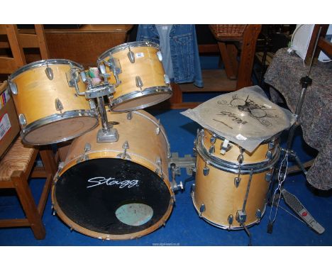 A  "Stagg" set of  Drums.